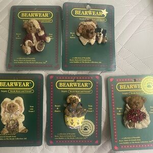 Boyds Bears Brooch Collection - Multicolor